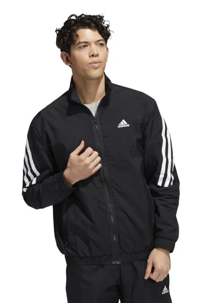 Толстовка на молнии adidas Performance M FI WV TT, черный