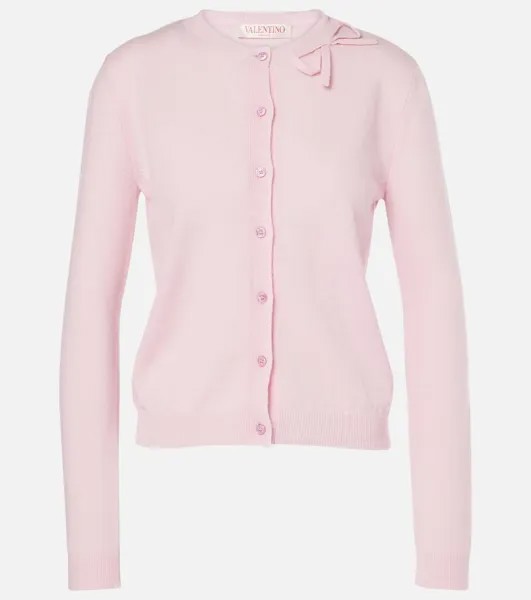 Кардиган из натуральной шерсти Valentino, цвет comfit