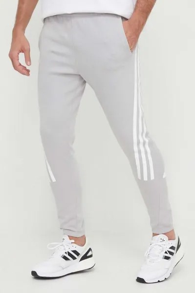 Джоггеры adidas, серый