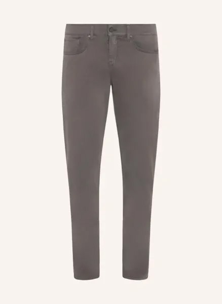 Брюки slimmy slim fit 7 For All Mankind, серый