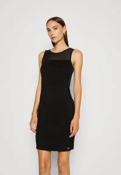 Платье из джерси Dress Armani Exchange, черный