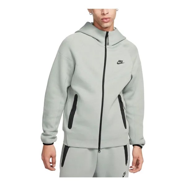 Куртка спортивная флисовая куртка Windrunner Nike, зеленый