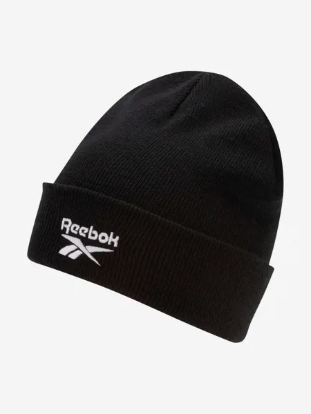 Шапка Reebok Logo Beanie, Черный