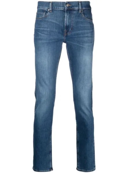 7 For All Mankind джинсы скинни Paxtyn, синий