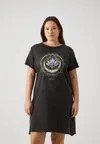 Платье из джерси CARLUCY LIFE T SHIRT DRESS Only Carmakoma, черный