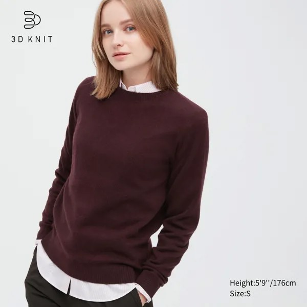 Джемпер женский UNIQLO 450635COL19 красный L (доставка из-за рубежа)