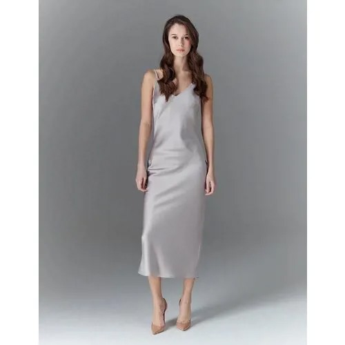 Платье Batista fashion, размер 46, серый