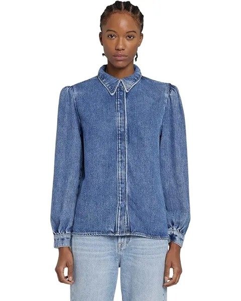 Рубашка 7 For All Mankind Puff Sleeve, цвет Daylily