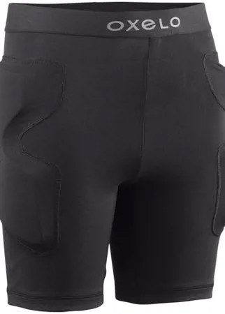 Защитные шорты для катания на роликах, скейтборде, самокате для взрослых, размер: S, цвет: Черный OXELO Х Decathlon