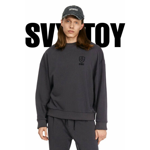 Свитшот SVYATOY, размер М, , серый