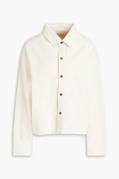 Джинсовая рубашка Rag & Bone, экрю