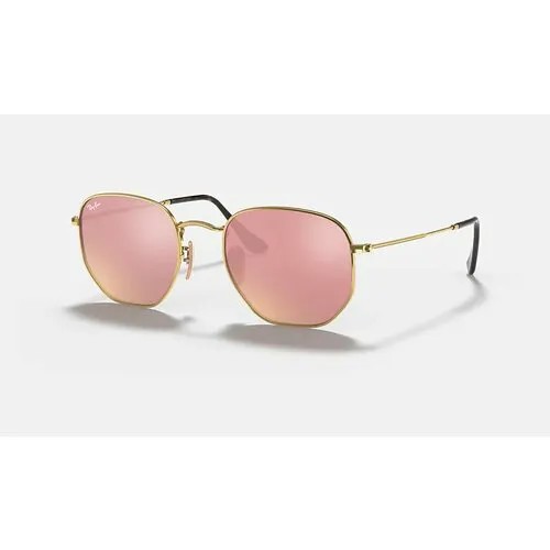 Солнцезащитные очки Ray-Ban, розовый, золотой