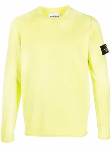 Stone Island джемпер с нашивкой-логотипом