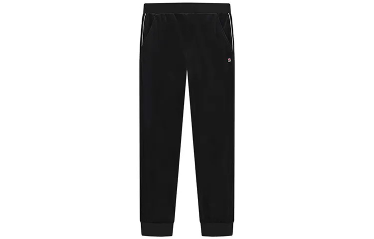 Женские трикотажные спортивные штаны FILA, цвет Black