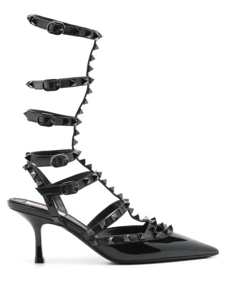 Valentino Garavani туфли Rockstud, черный