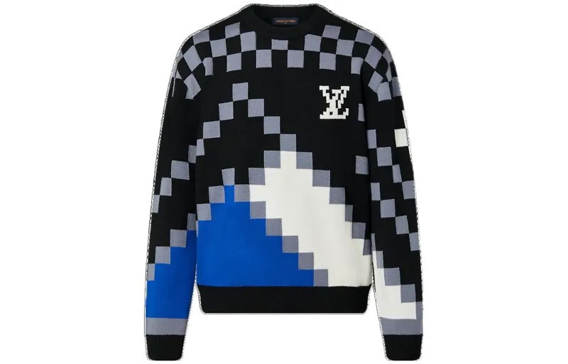 LOUIS VUITTON Мужской свитер, цвет Black