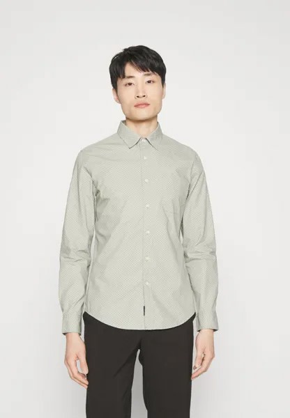 Рубашка Original Shirt Slim DOCKERS, цвет westward forest fog lucent white