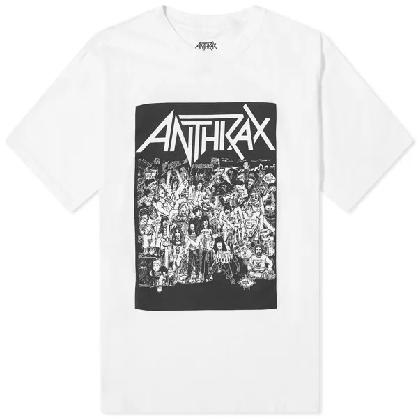 Футболка Neighborhood Anthrax No Frills, белый