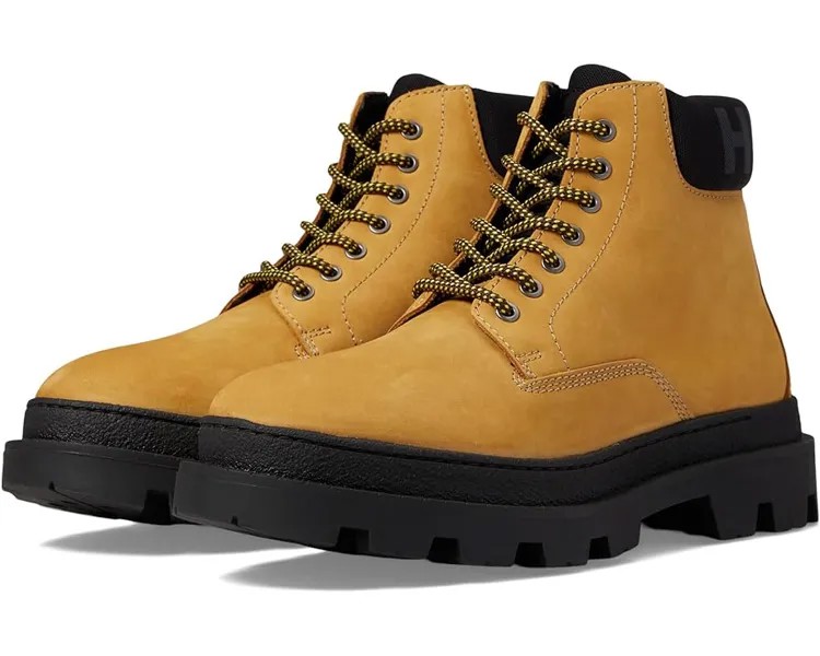 Ботинки HUGO Graham Nubuck Leather Lace Boot, цвет Open Yellow