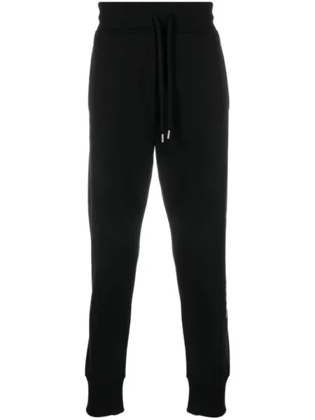 Versace Jeans Couture спортивные брюки с логотипом, черный