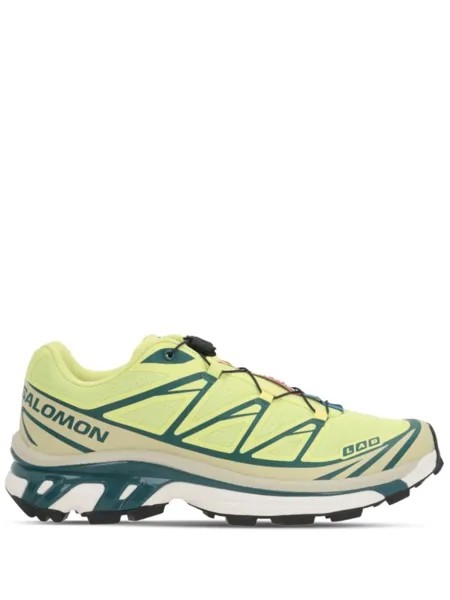 Salomon кроссовки XT-6 с застежкой тогл, зеленый