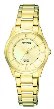 Японские наручные  женские часы Citizen ER0203-85P. Коллекция Classic