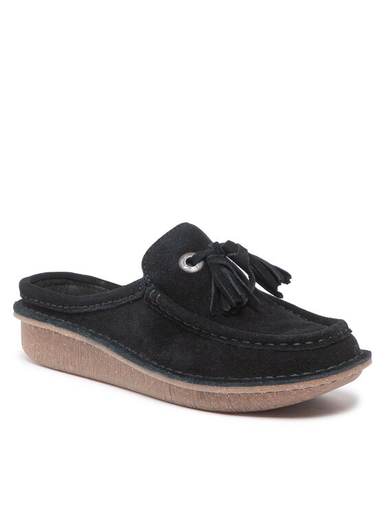 Сабо Funny Clog 261643854  Clarks Черный 37 EU