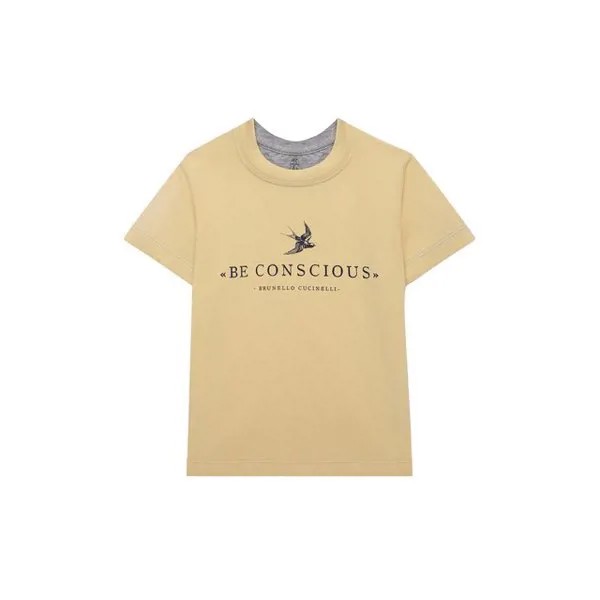 Хлопковая футболка Brunello Cucinelli