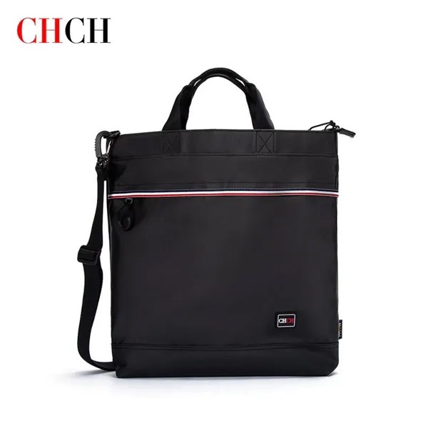 CHCH мужской Baiefcase однотонный черный цвет большая космическая модная сумка для взрослых для путешествий