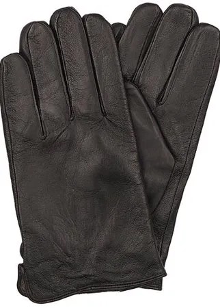 Перчатки Мужские / Натуральная кожа / Подклад Натуральная шерсть / Chansler / Черный / ART203 / Размер 9,5