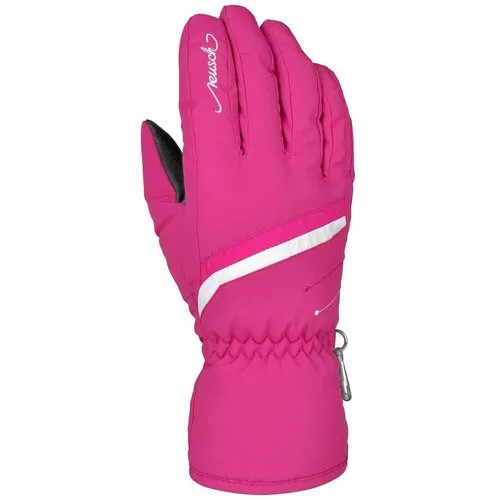 Перчатки горнолыжные REUSCH 2018-19 Marisa Pink Glo/White (inch (дюйм):6,5)