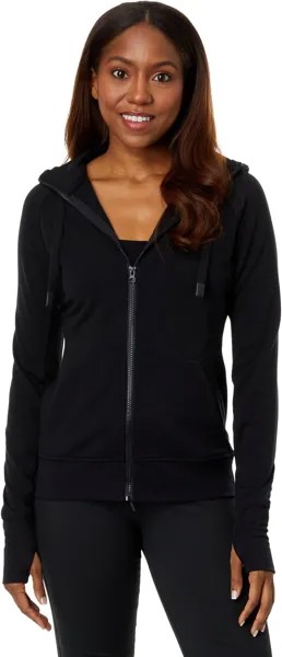 Куртка Cozy Fleece Angled Pocket Jacket Jockey Active, цвет Deep Black