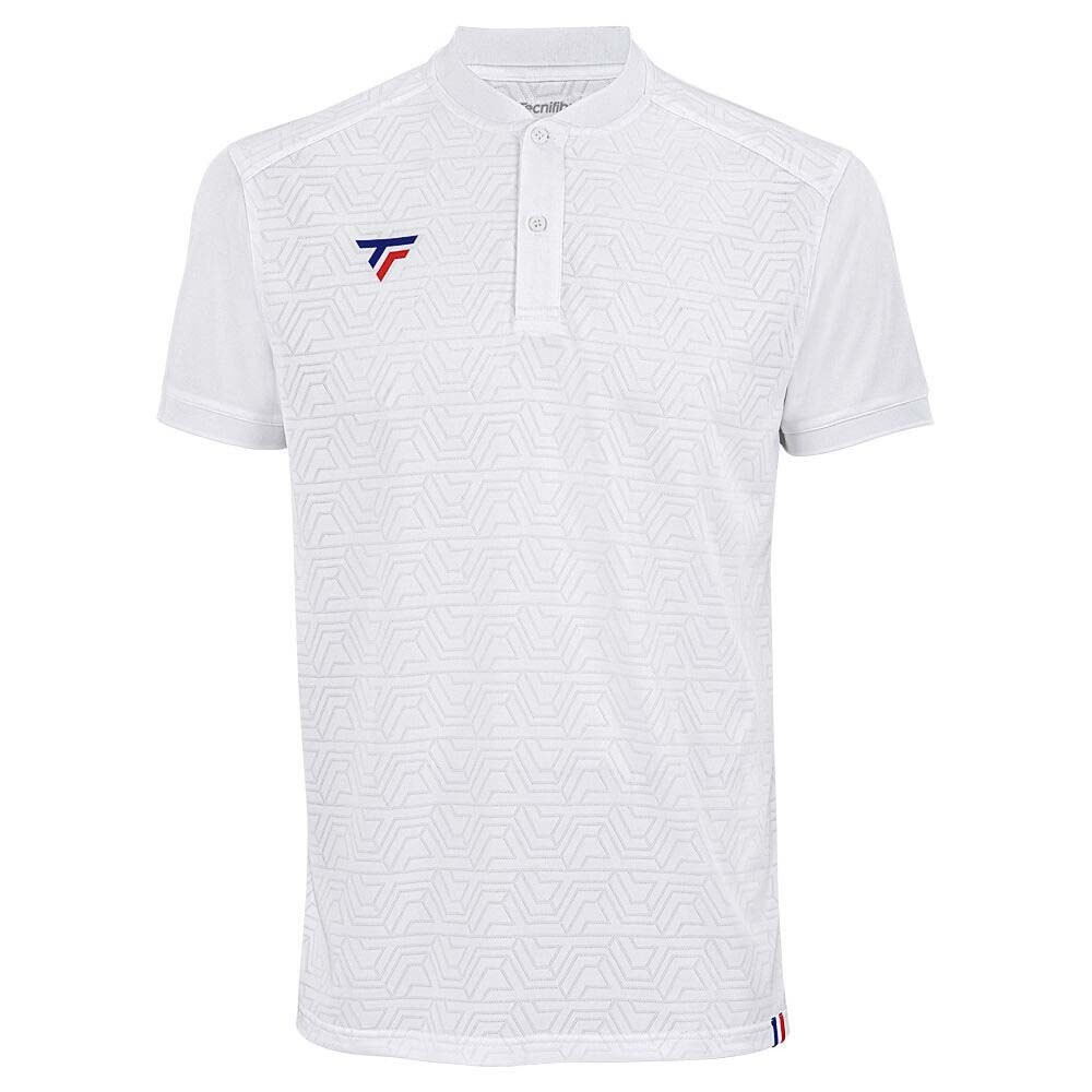 Поло с коротким рукавом Tecnifibre Team Mesh, белый