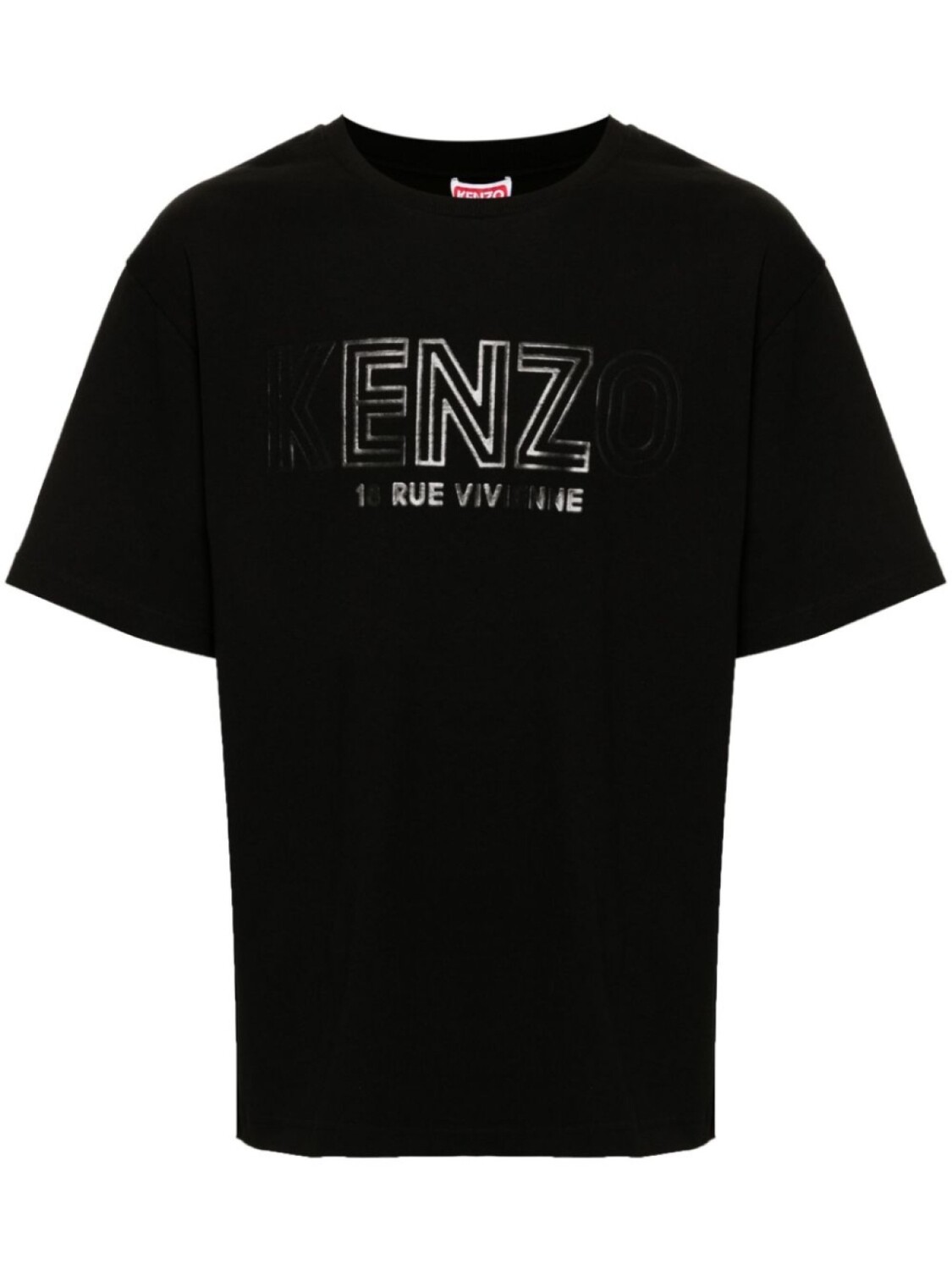 Kenzo футболка с логотипом, черный