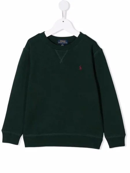 Ralph Lauren Kids толстовка с вышитым логотипом