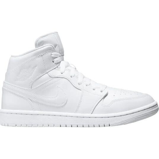 Кроссовки Air Jordan 1 Mid, цвет Weiß/Weiß/Weiß