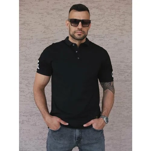 Поло Massi, размер XL, черный