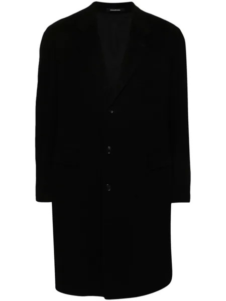 Tagliatore пальто с брошью, черный