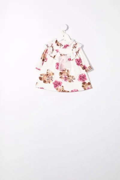 Miss Blumarine teddy-bear print dress