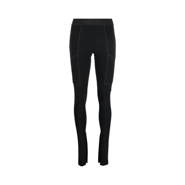 Леггинсы Coperni C+ Split Cuff Leggings, черный