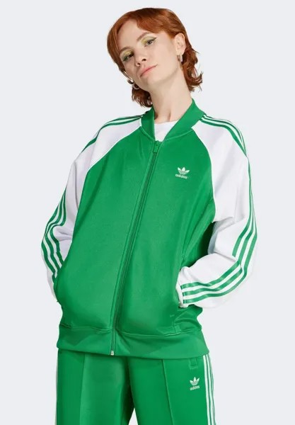 Куртка тренировочная adidas Originals, зеленый
