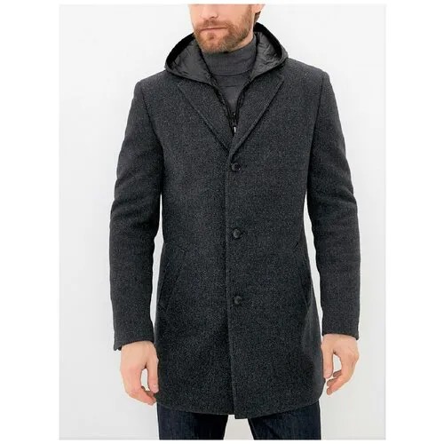 Пальто Berkytt, размер 182-116-106, серый