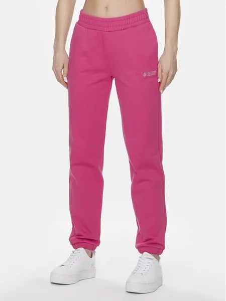 Спортивные брюки стандартного кроя Guess, розовый