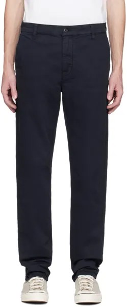 Темно-синие брюки Easy Alvin Nudie Jeans