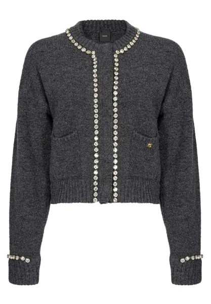 Кардиган Murena Pinko, цвет dark grey