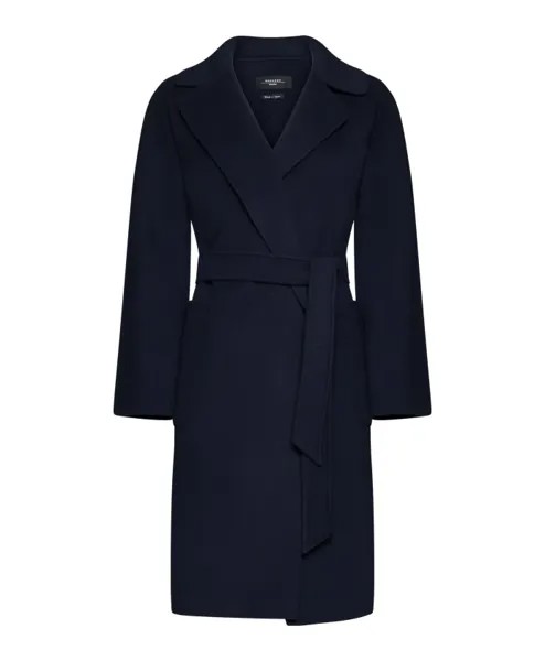 Пальто рово Max Mara Weekend, синий