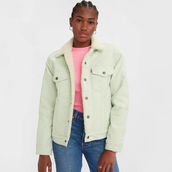 Куртка женская Levi's, зеленый