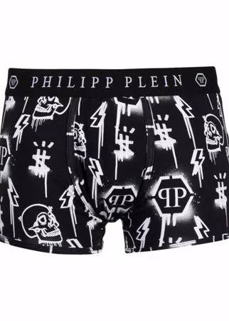 Philipp Plein боксеры с монограммой