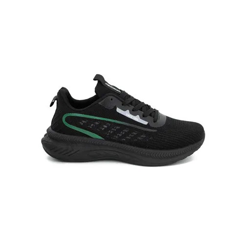 Кроссовки PATROL, размер 41, черный, зеленый