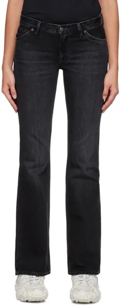 Черные джинсы узкого кроя 2005 года Acne Studios